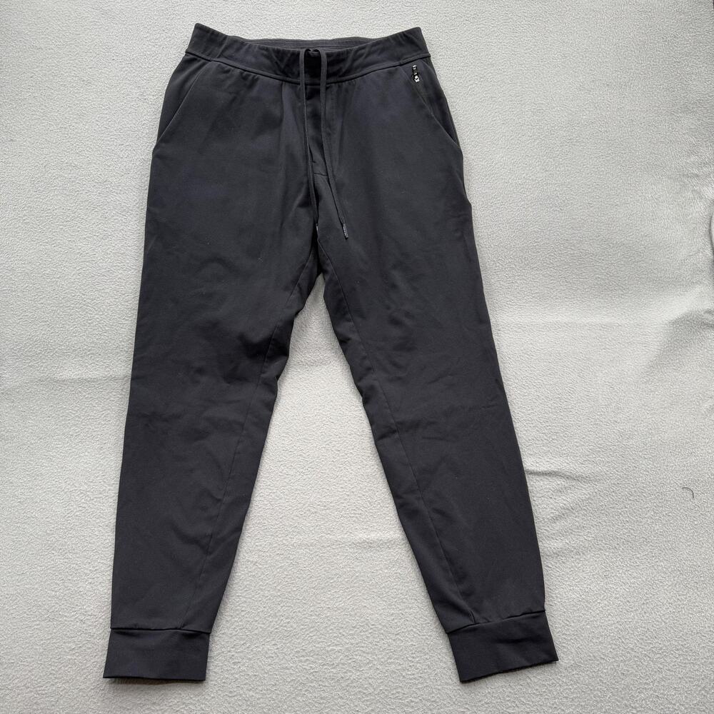 Public Rec Pants Mens 30x30 Black Joggers Athleisure Stretch Nylon Tapered